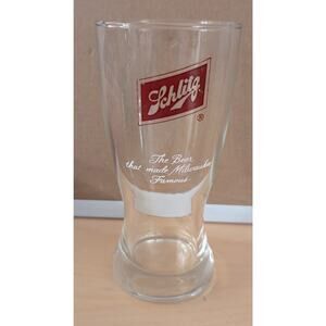 🍀Vintage Schlitz Beer Glass